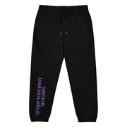 Unpaid. Unavailable. — matching black cuffed sweatpants included in the set