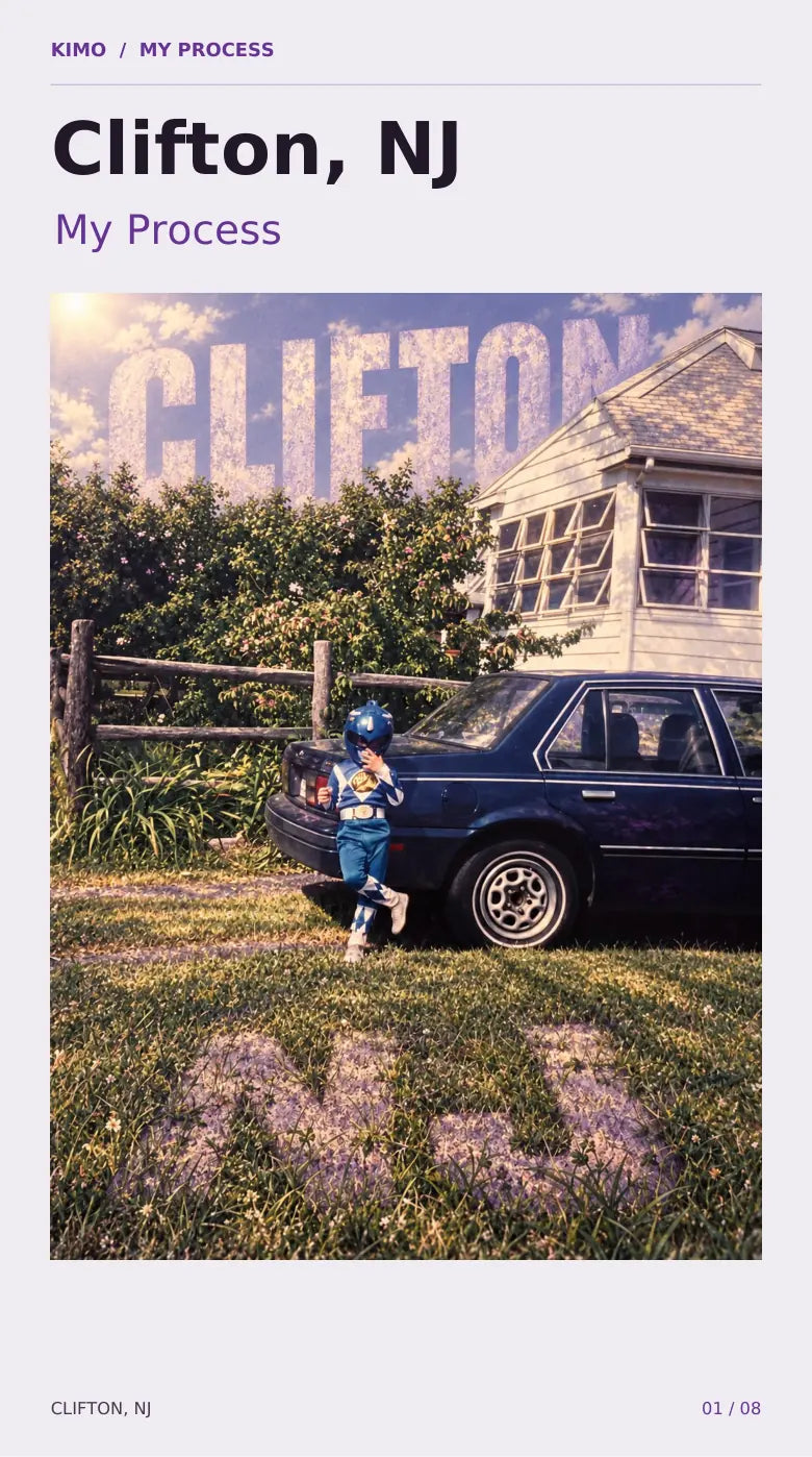 Clifton, NJ process book — cover
