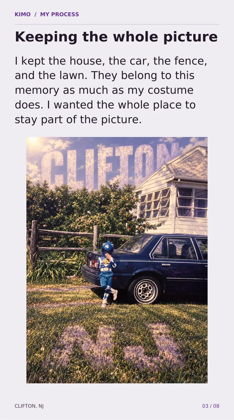 Clifton, NJ process book — page 3 of 8