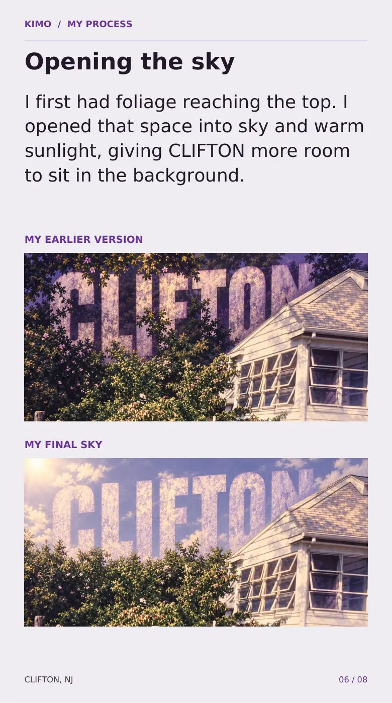 Clifton, NJ process book — page 6 of 8