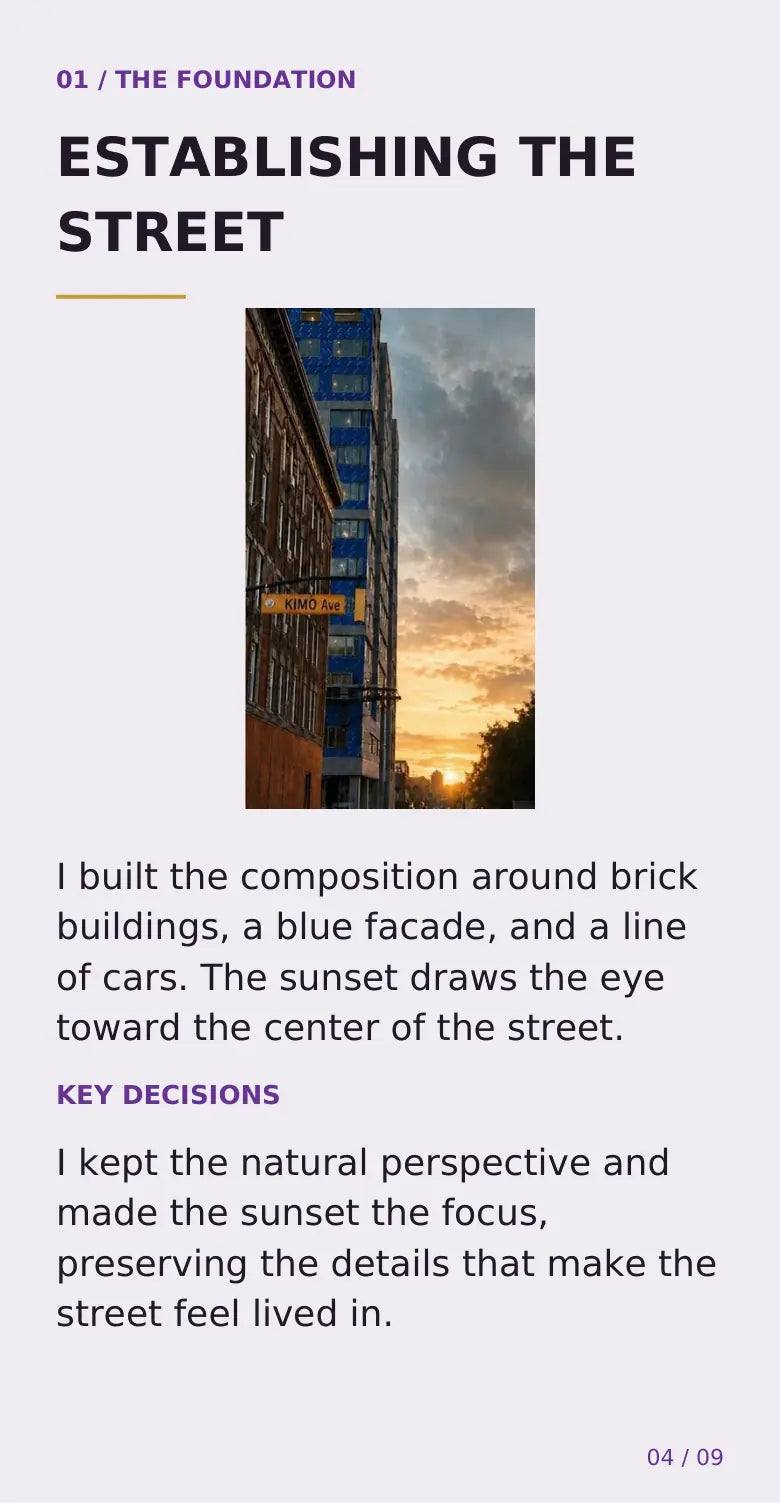 Bergenline process book — page 4 of 9