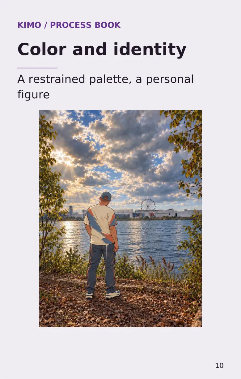 Covered Dreams process book — page 10 of 12