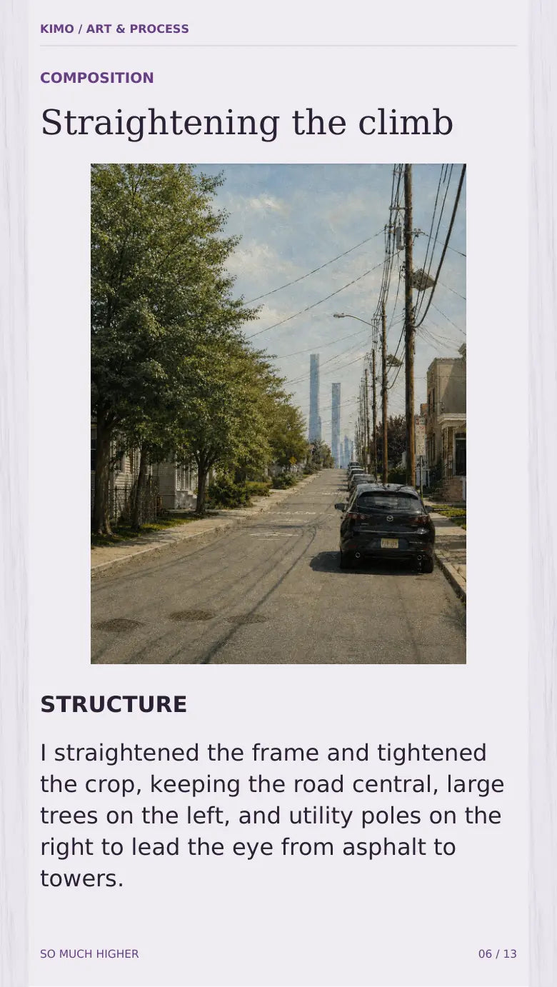 So Much Higher process book — page 6 of 13