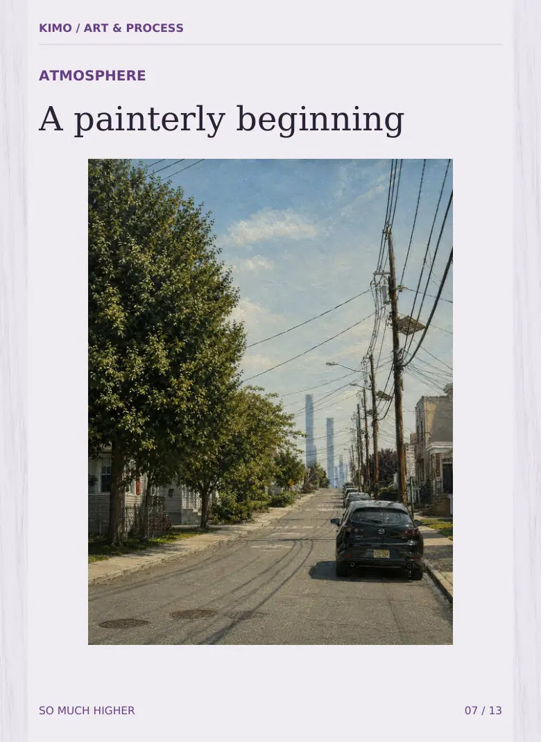 So Much Higher process book — page 7 of 13