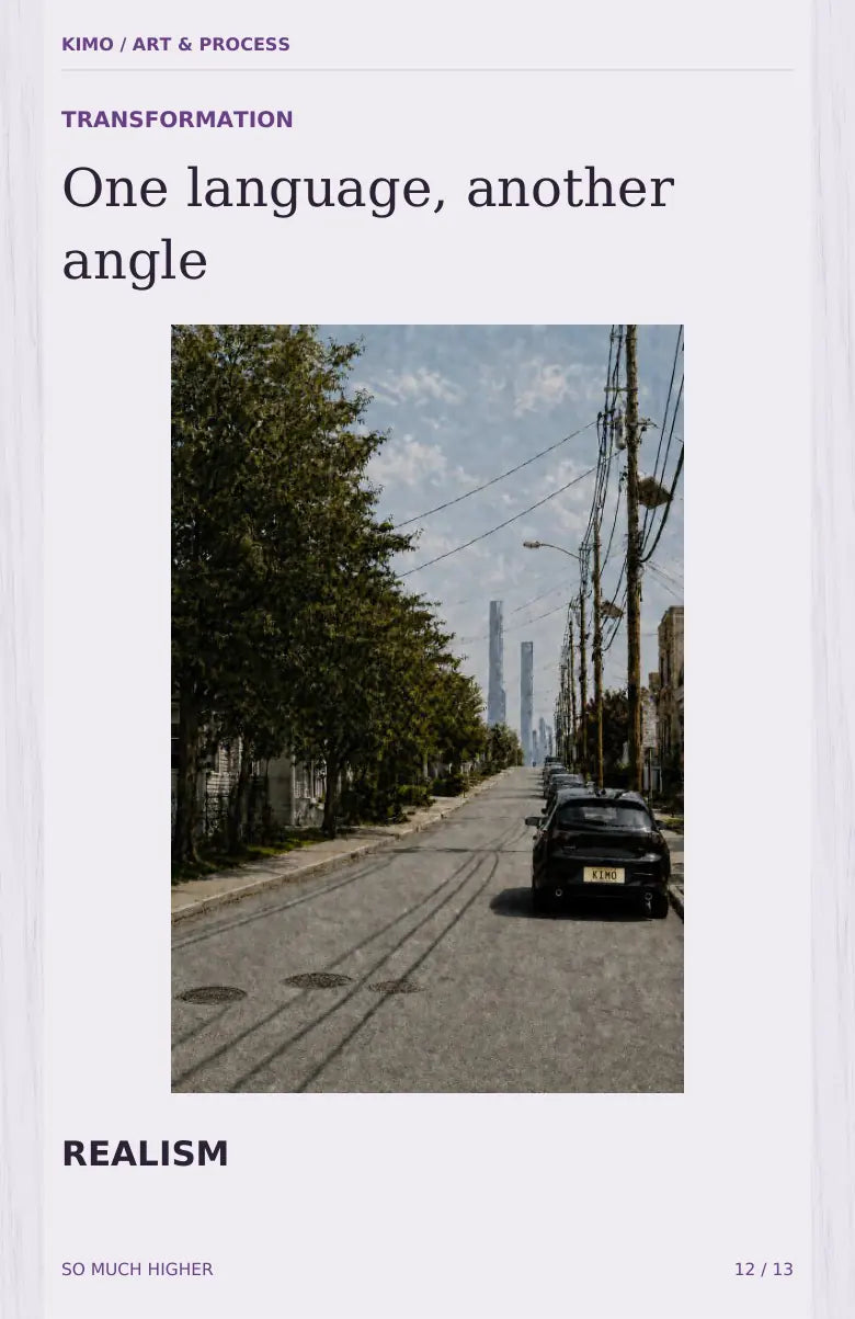 So Much Higher process book — page 12 of 13