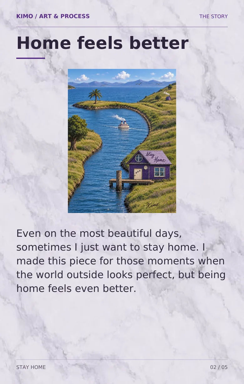 Stay Home process book — page 2 of 5