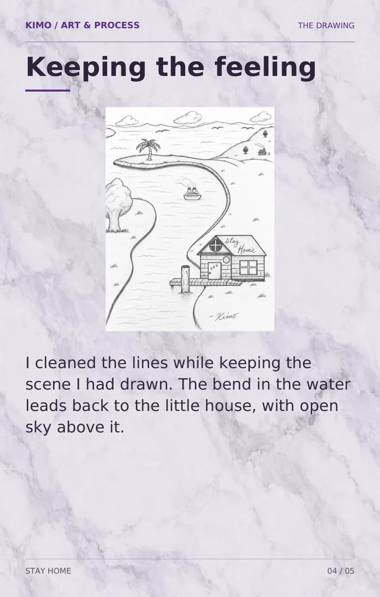 Stay Home process book — page 4 of 5
